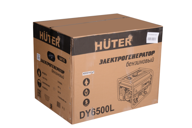 Портативный бензогенератор HUTER DY6500L в Краснодаре