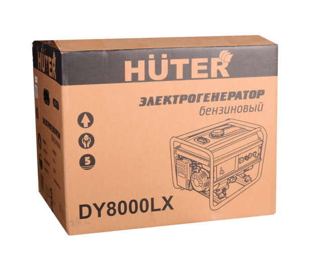 Портативный бензогенератор HUTER DY8000LX в Краснодаре